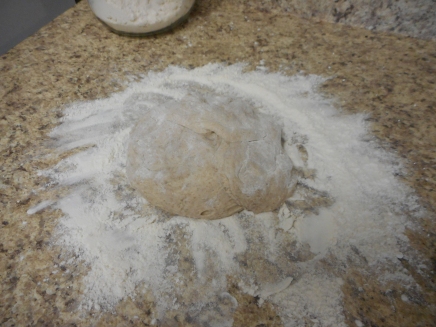 Follow the directions for your dough, and make sure to put it on a floured surface.